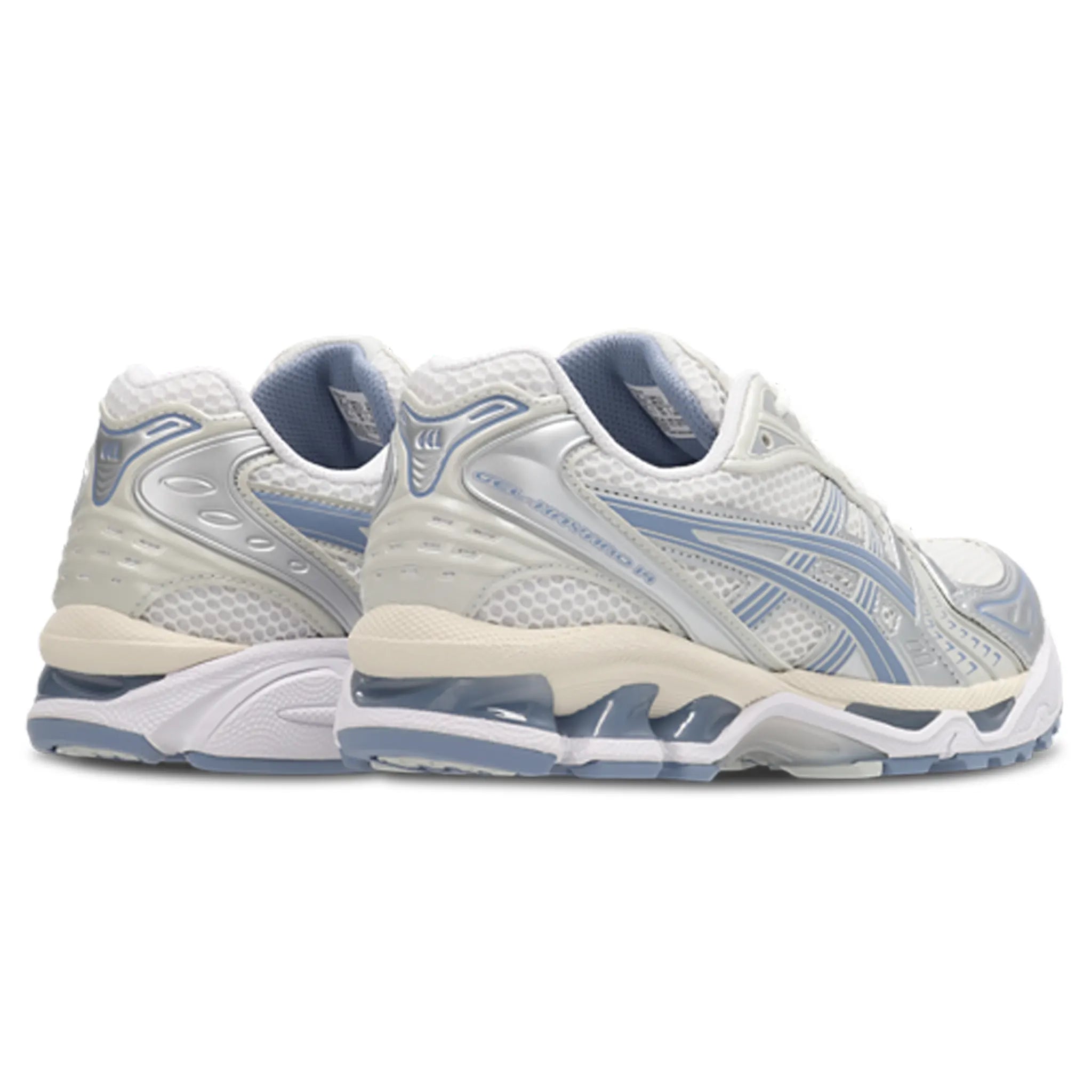 Back Side View of ASICS Gel-Kayano 14 White Light Navy 1203A537-115